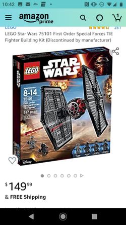 LEGO 75101 Star Wars First Order Special Forces TIE fighter