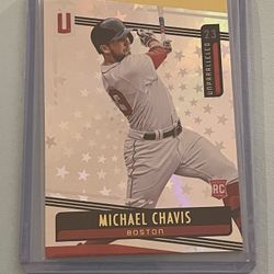 2019 CHRONICLES UNPARALLELED ASTRAL MICHAEL CHAVIS ROOKIE #29 BOSTON RED SOX RC