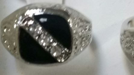 Stainless steel men's rings brand new with tags all sizes available