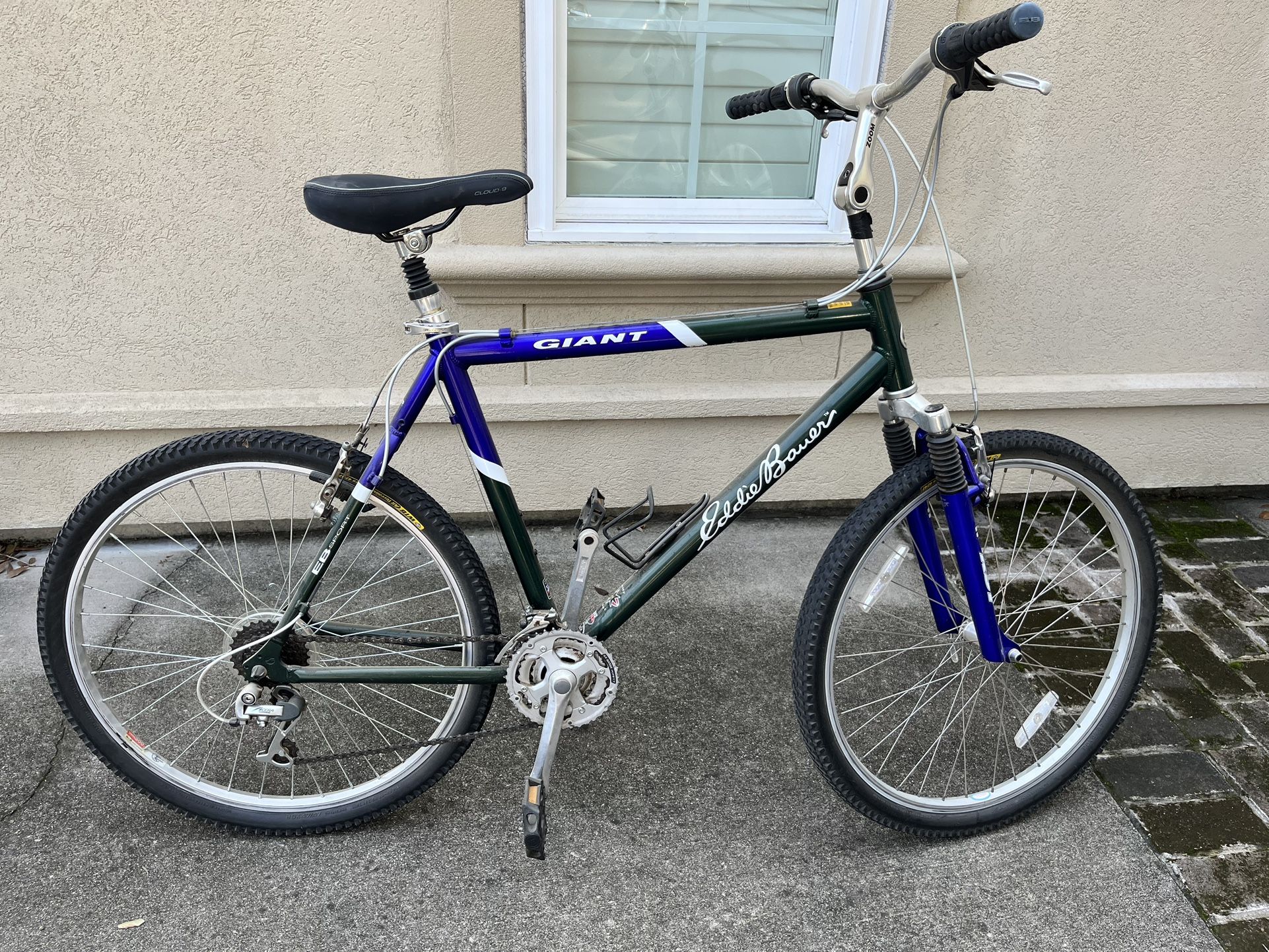 Giant Bike.  Eddie Bauer.