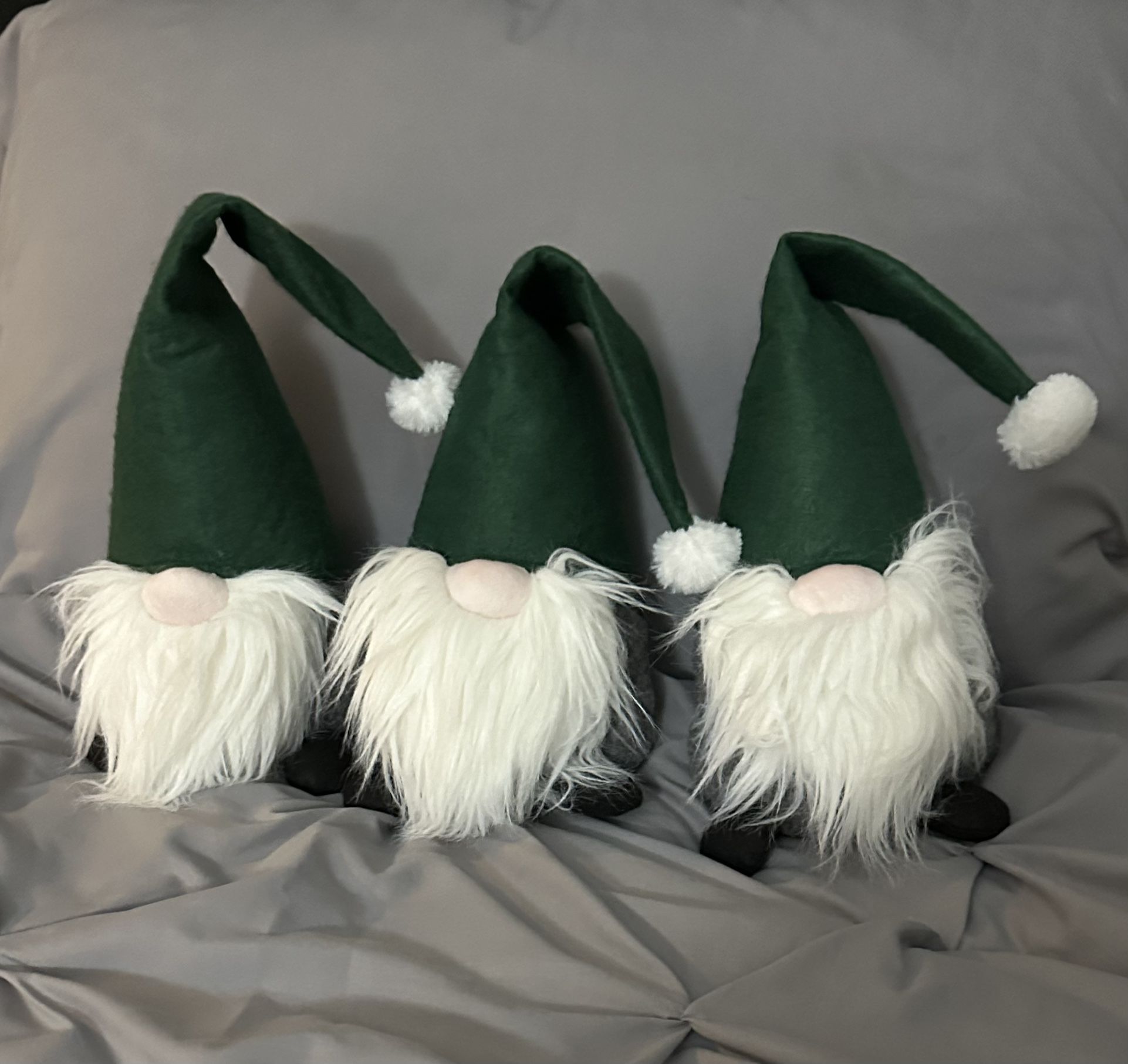 Set Of 3 Stuffed Gnomes