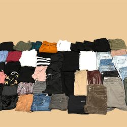 Jeans, shorts, and skirts bundle