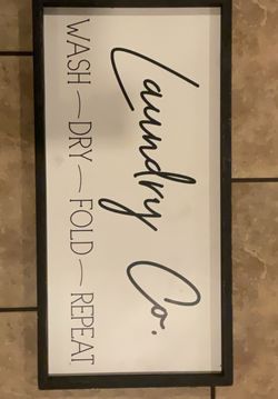 Decor for laundry room
