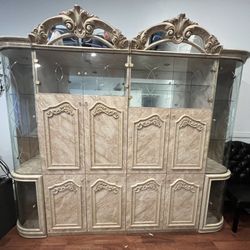China Cabinet . Made In Italy. Good Condition. You Haul.