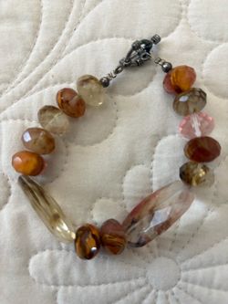 Smoky quartz bracelet