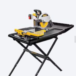 Dewalt Wet Bridge Table Tile Saw 