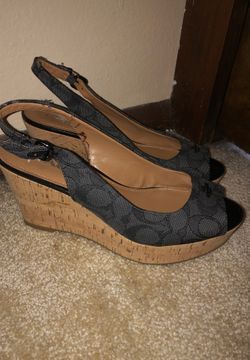 Coach wedges