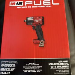 Milwaukee M18 Fuel 1/2” Mid Torque Impact Wrench