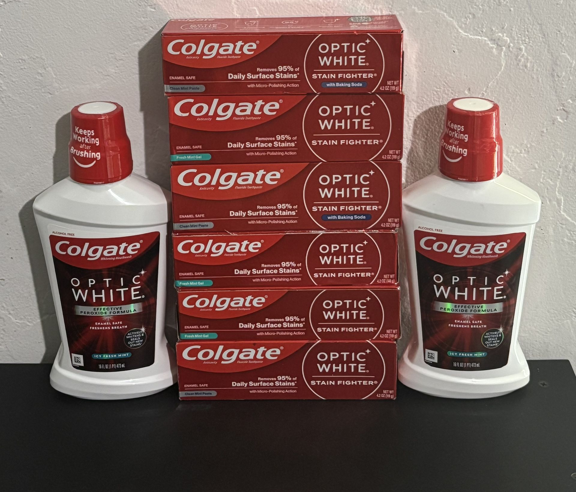 Colgate Optic White Bundle 