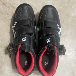 Peleton shoes and misc