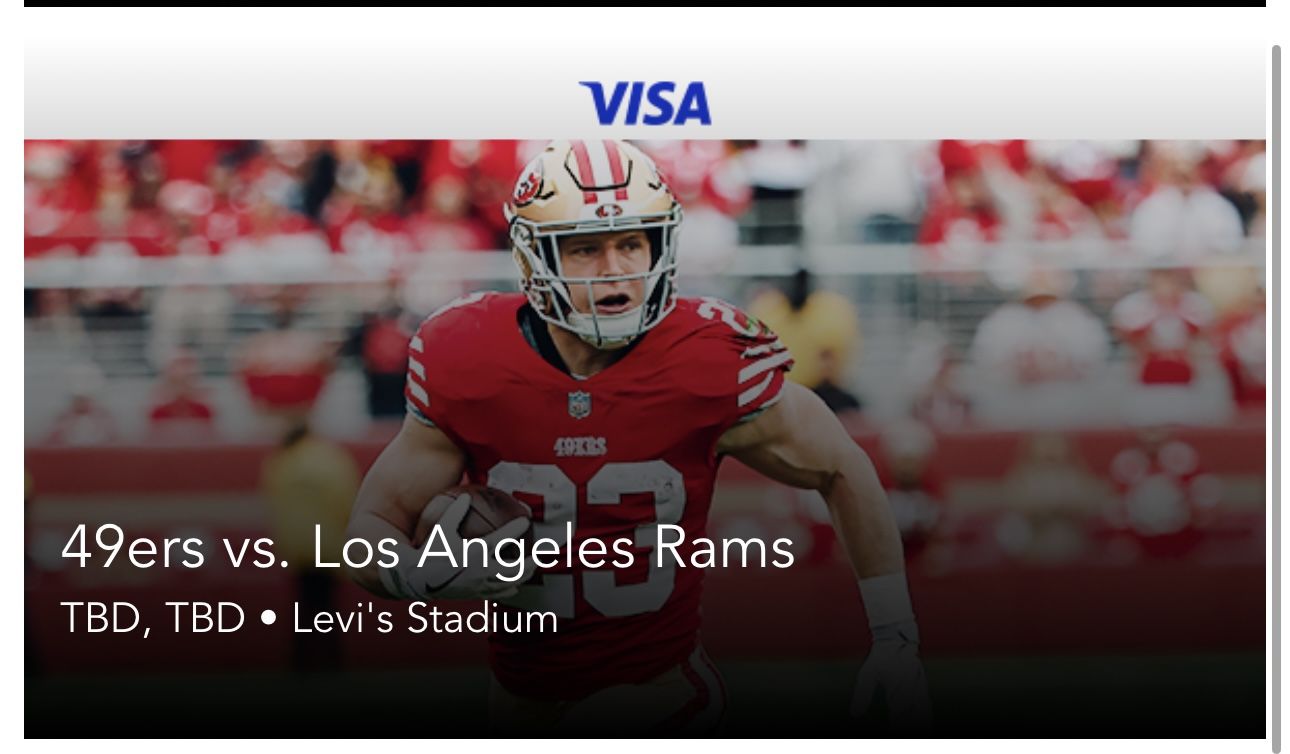 49ers V Rams 2024