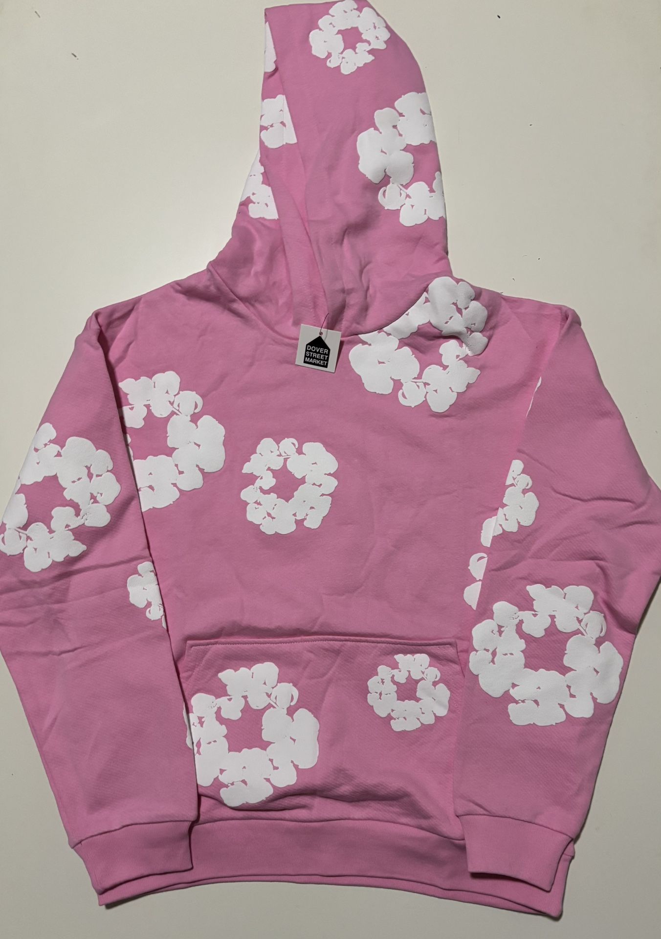 Denim Tears Hoodie Pink
