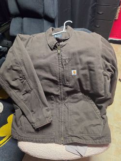 Brown Carhartt Mens Jacket