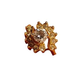 Vintage cZ Cluster Ring