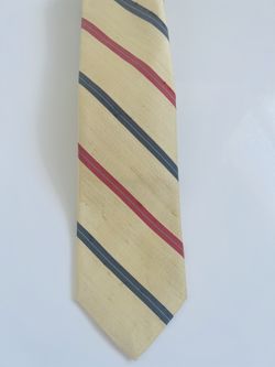 Robert Talbott Gold Striped Silk Tie
