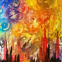 First 3 Pics Are Paintings, The Next 4 Are Brand New T Shirts Designed By Me BORN LOSER.  Art Clothing Paintings Canvas Decor