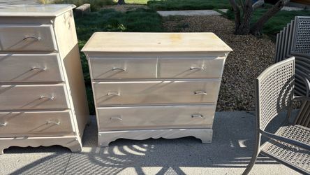 Vintage Dressers at Yard Sale