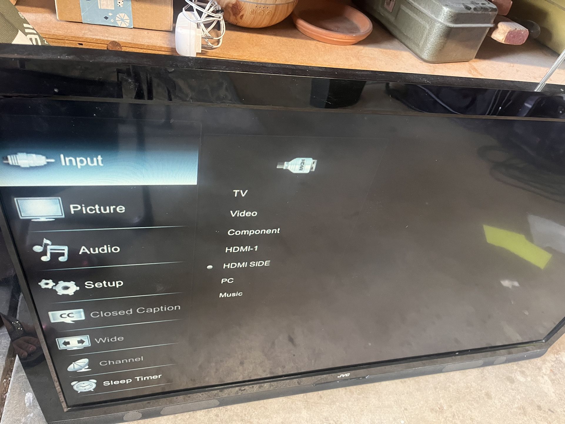 JVC 47” TV - Works Fine $40 - C Details