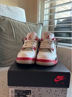 AIR JORDAN 4s RETRO RED