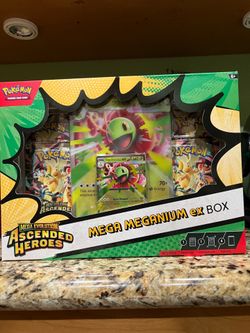 Pokémon Ascended Heroes Mega Meganium ex Box – Factory Sealed