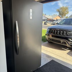 BEAUTIFUL!!! New Dark Gray Freezer 