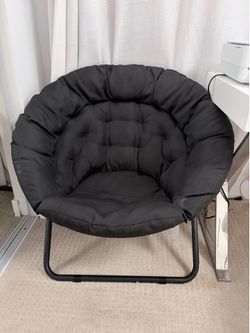 Foldable Black Chair