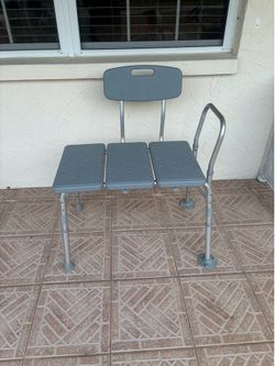 Extra wide shower chair