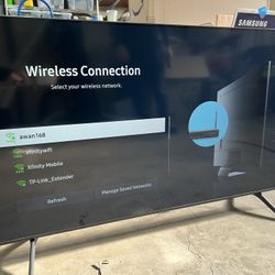 50” Samsung 4K crystal UHD TU700D smart TV