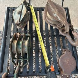 Vintage Pulleys