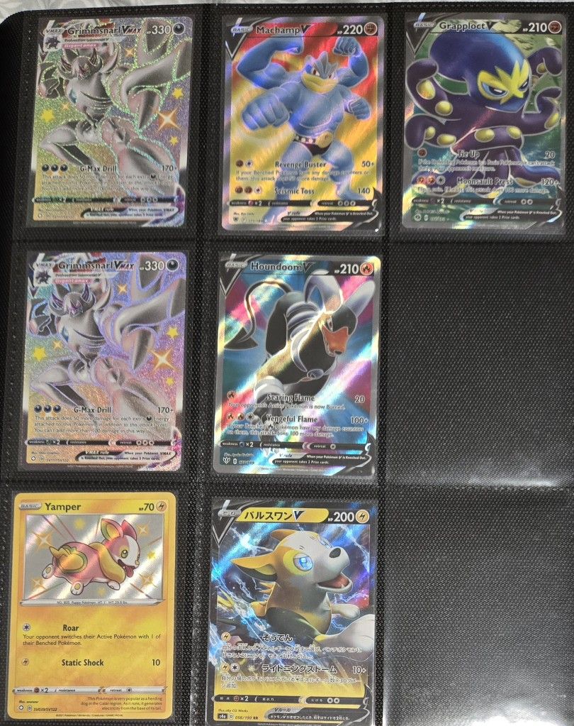 Pokemon Misc. LOT (Shinys, Full Arts, EX, V, etc.)