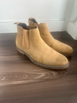 Abound Tan Suede Chelsea Boots