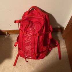 Red Supreme 2018 Backpack