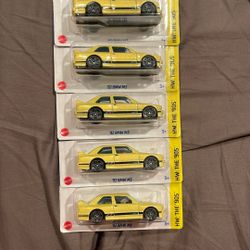 Hot Wheels THE 90s 92 BMW M3 Lot Of 5