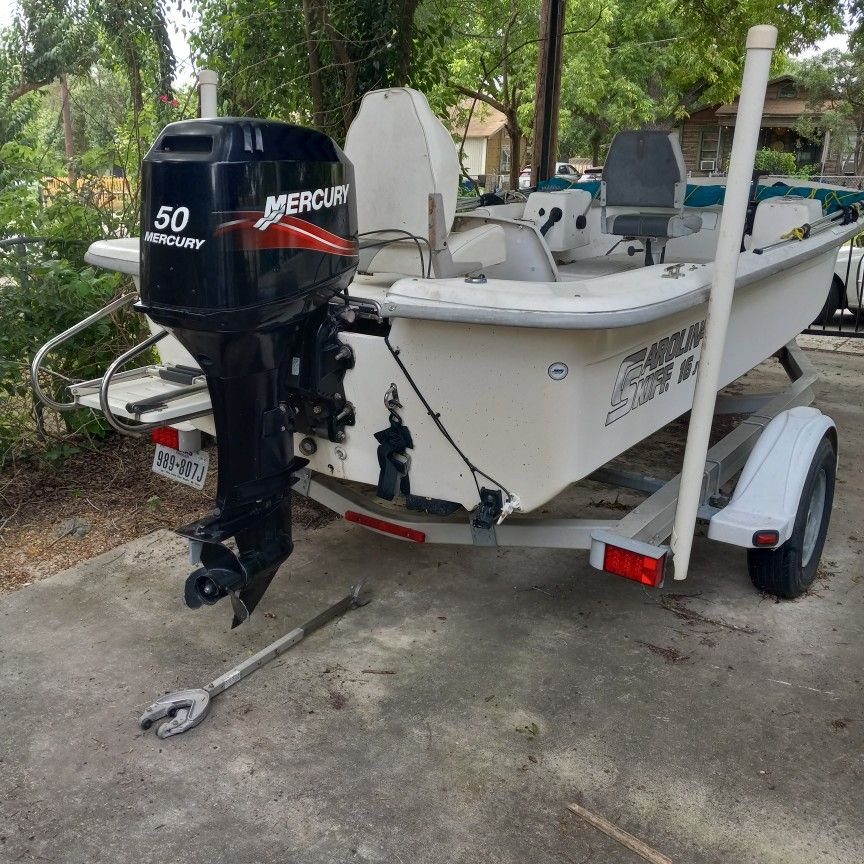 Carolina Skiff 16ft for Sale in San Antonio, TX OfferUp