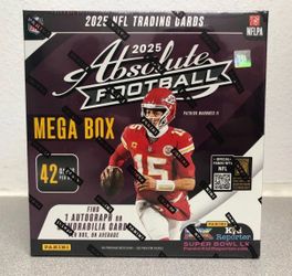 2025 Panini Absolute NFL Football Mega Box Sealed