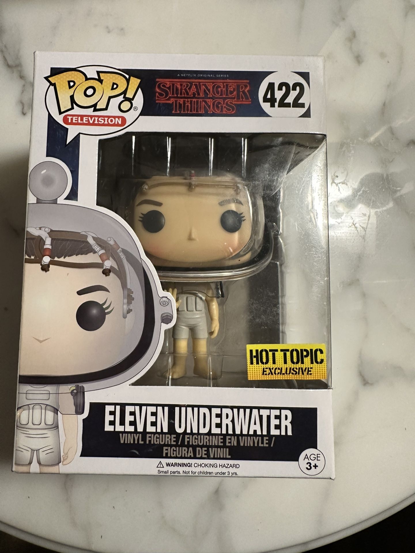 Stranger Things Eleven Underwater Hot Topic Exclusive Funko Pop