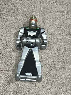 Gokaiger Power Ranger Super Megaforce Silver Robo Knight Key Toy Figure Gray