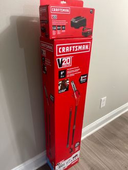 Brand New Craftsman V20 Pole Chainsaw + Battery/Charger Bundle – $150–$200 OBO  Selling a brand new, never used Craftsman
