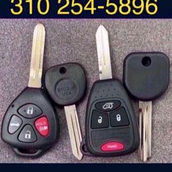 Llaves Y Controles Keys Fobs GM Toyota Honda Dodge Jeep Chrysler Ford Lincoln Nissan Infiniti Cut And Ready 