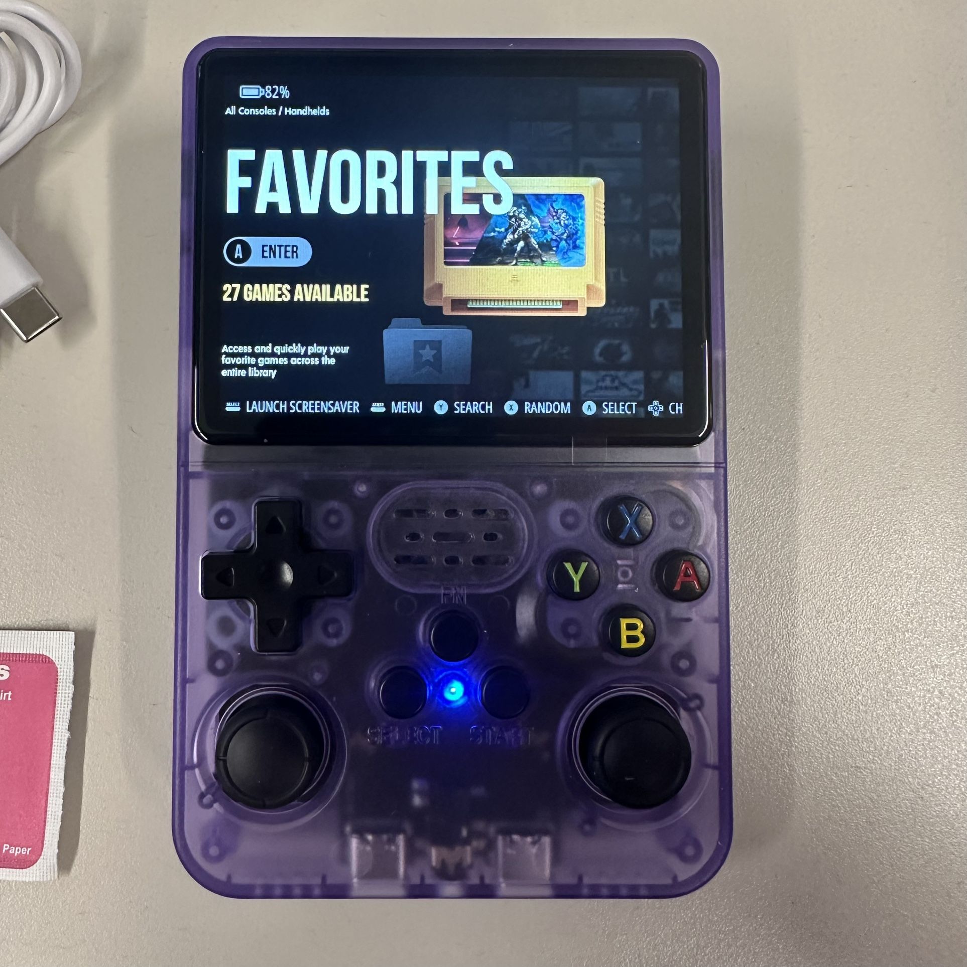 🎮 R36S Retro Handheld Game Console – 128GB – Brand New