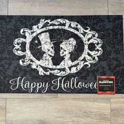 New Halloween Skeleton Outdoor Mat