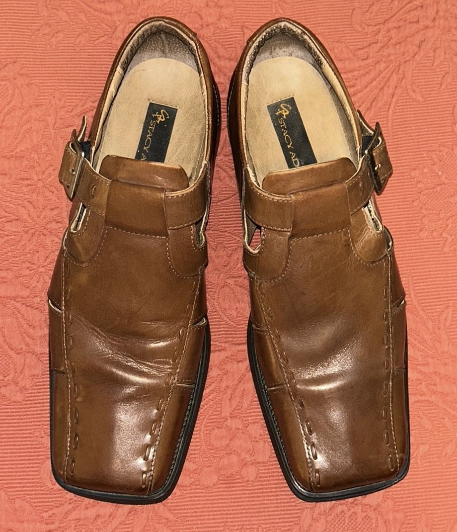 Stacy Adams: Leather Shoes, Size: 9.5 Medium