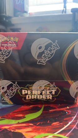 Pokémon perfect order booster box