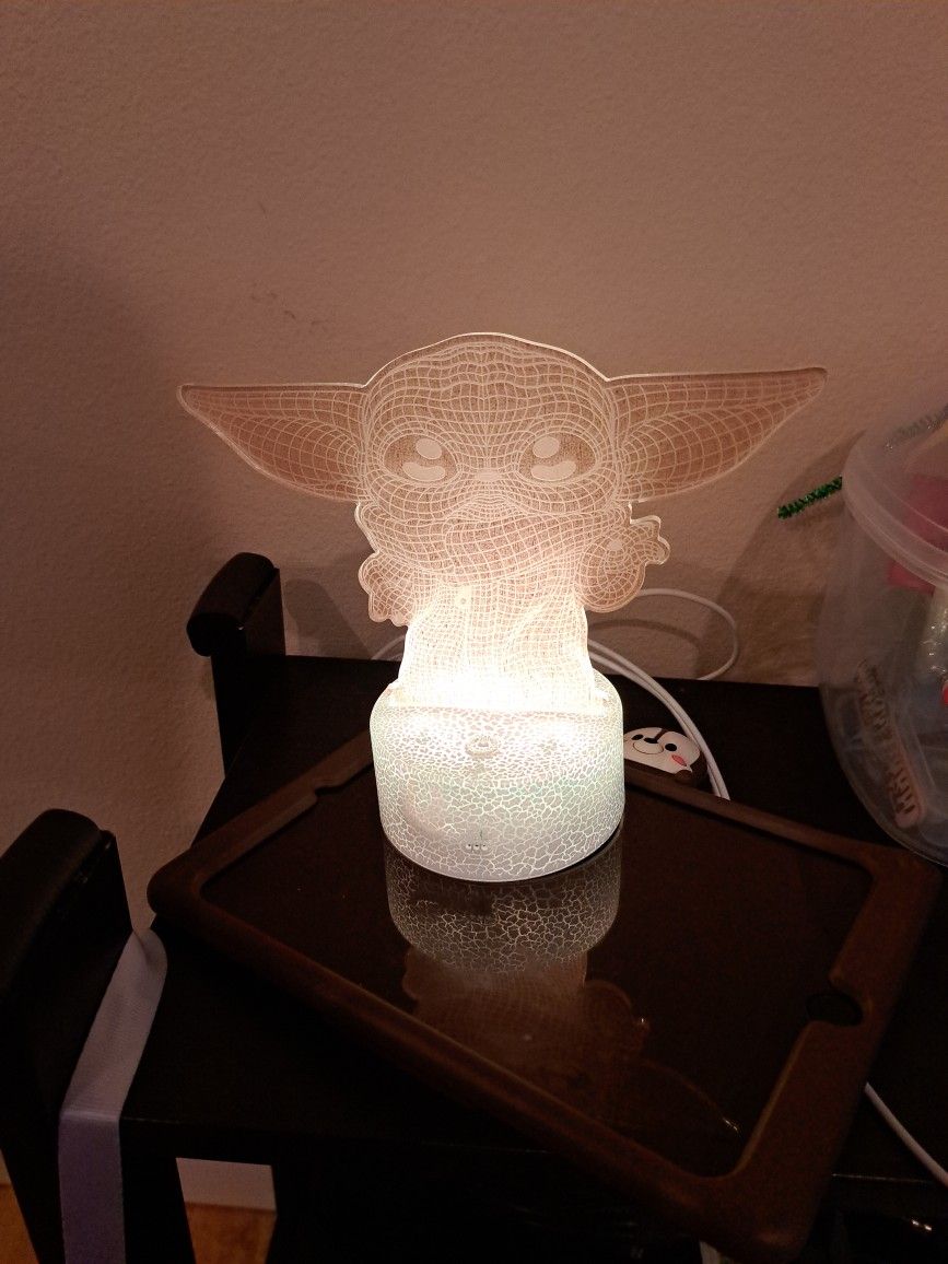 3D illusion lamp Star Wars