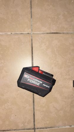 Milwaukee forge 12aH battery