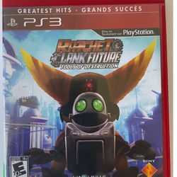 Ratchet & Clank Future: Tools of Destruction Greatest Hits version. With manual