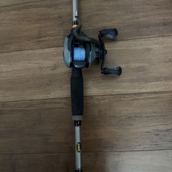 Abu Garcia Baitcaster With Lews Rod 