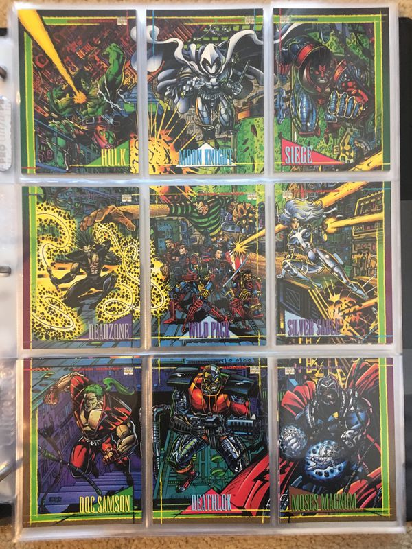 1993 Marvel Universe Series 4 Trading Cards COMPLETE BASE