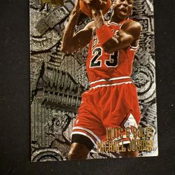 1995-96 Fleer Metal Nuts & Bolts Michael Jordan #212 🔩 Rare Insert Bulls GOAT