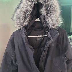 The North Face women's winter parka